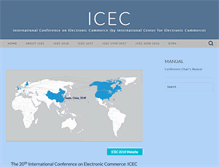 Tablet Screenshot of icec.net