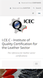 Mobile Screenshot of icec.it