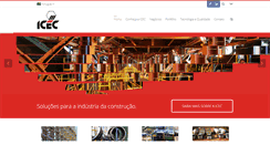 Desktop Screenshot of icec.com.br