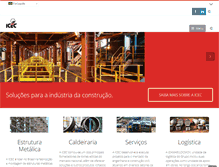 Tablet Screenshot of icec.com.br